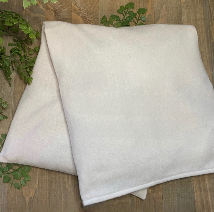 Cherry Pit or Flaxseed Organic Heating Pad | Soft Organic Flannel | Naturally Scented