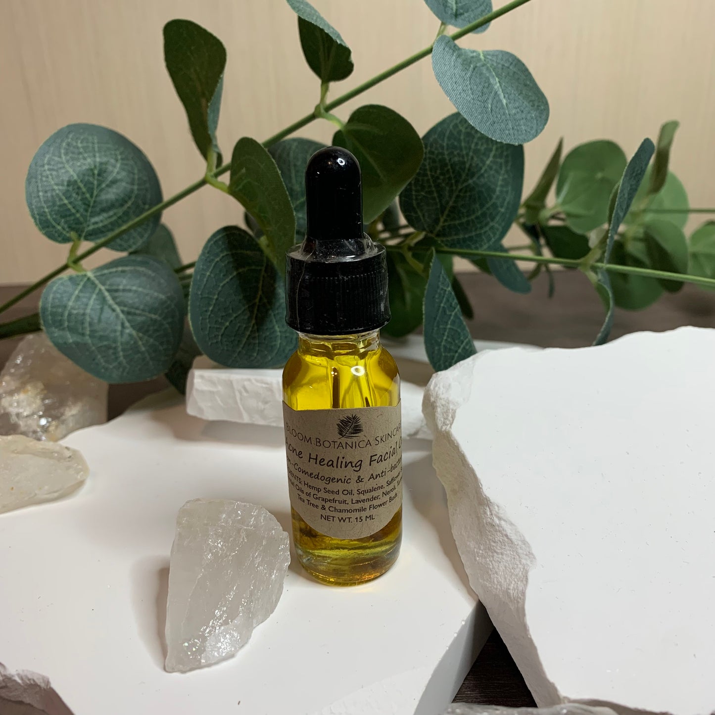 Acne Healing Facial Oil | Acne Prone Skin Care | Proprietary Healing Herbal Blend