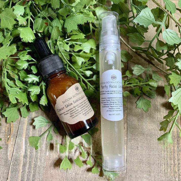 Clear Skin Salicylic Acid & Aloe Facial Serum | Acne Relief | Blemish Prone Skin | Retinol | Reduces Acne Scaring | Acne Treatment