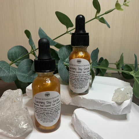 Illuminating hydrating Hyaluronic acid serum for face and neck