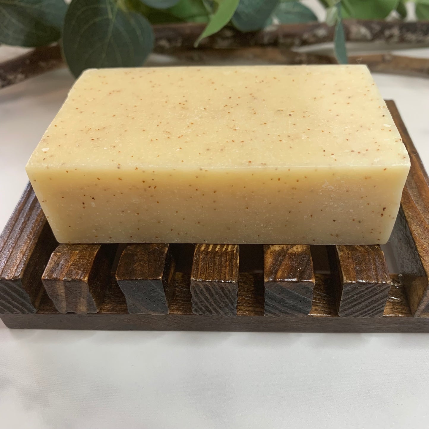 Sweet Clementine Shea & Mango Butter Soap | All Natural | Comes With Free Ramie Soap Bag