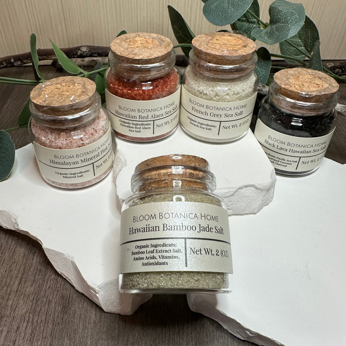 Gourmet Salts Set of 5 From Around The World | Foodie Gift | Culinary & Finishing Salts