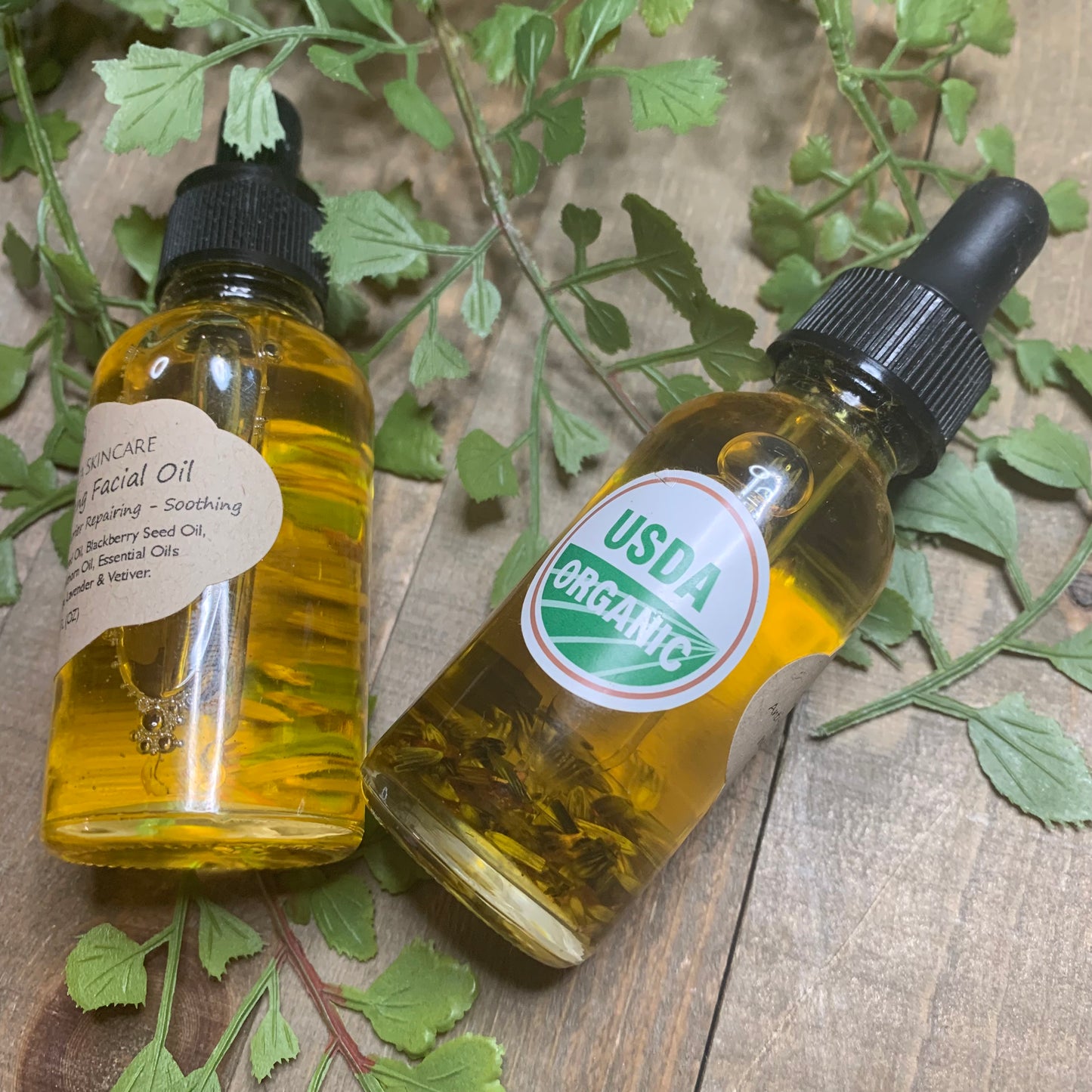 Skin Revival Facial Oil | Bloom Botanica Skincare | Gentle Fruit Facial Oils | Moisturizing Face Oil | Under Make-up Primer