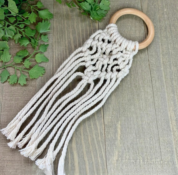 Macrame Napkin Rings | Boho Inspired | Organic Cotton | Home Decorating