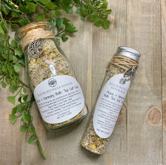 Bath Salts | Peace and Harmony Milk Bath Salt Soak | Lavender & Sandalwood