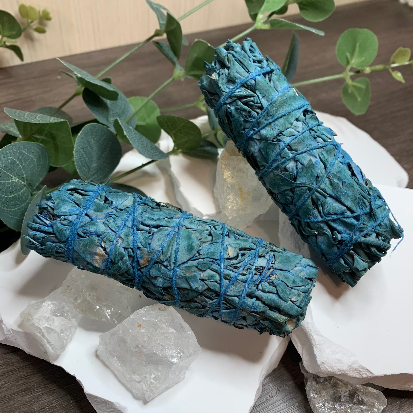 Nag Champa White Sage Smudge Stick Organic | 4 Inches | Smudge Cleansing