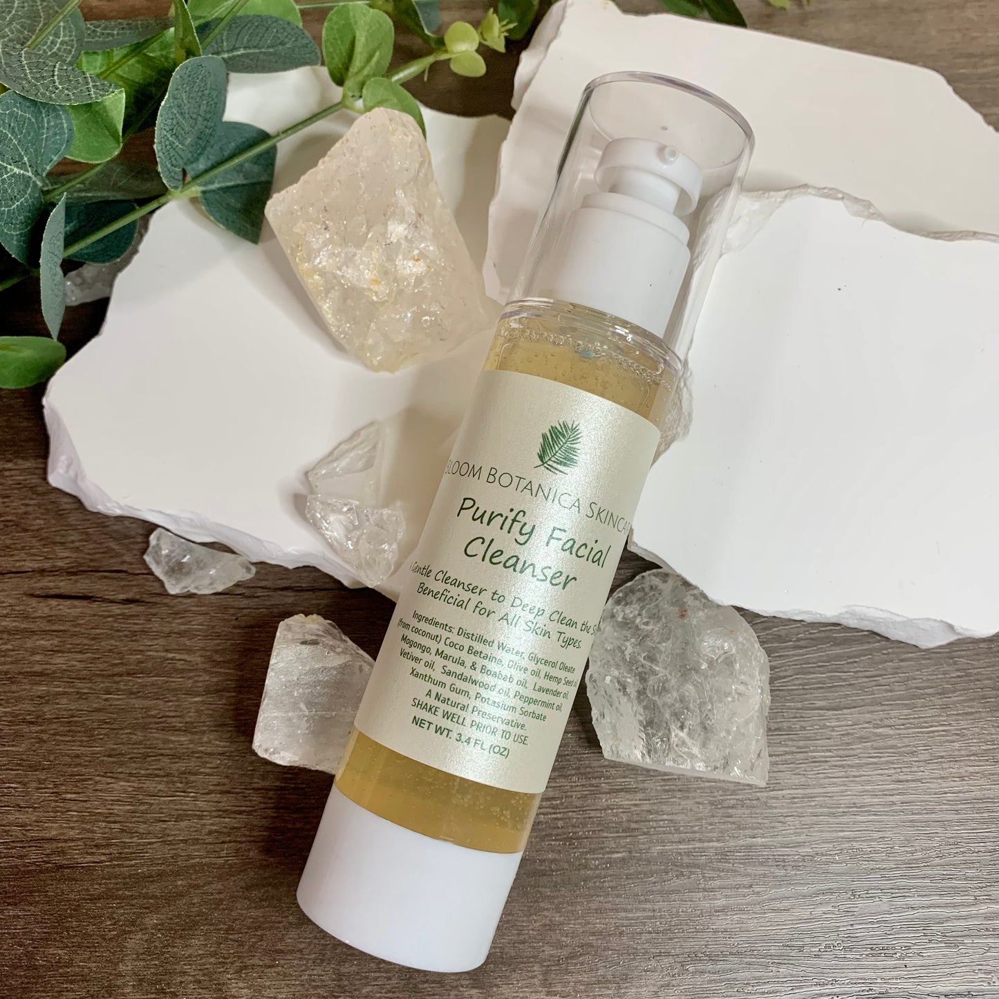 Purify Facial Cleanser| Sandalwood & Vetiver Face Wash | Gentle For All Skin Types