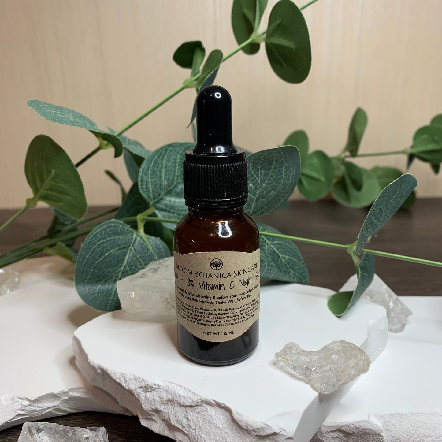 Serum | Retinol 18% Vitamin C Night Serum | Collagen Boosting | Anti-aging Skincare