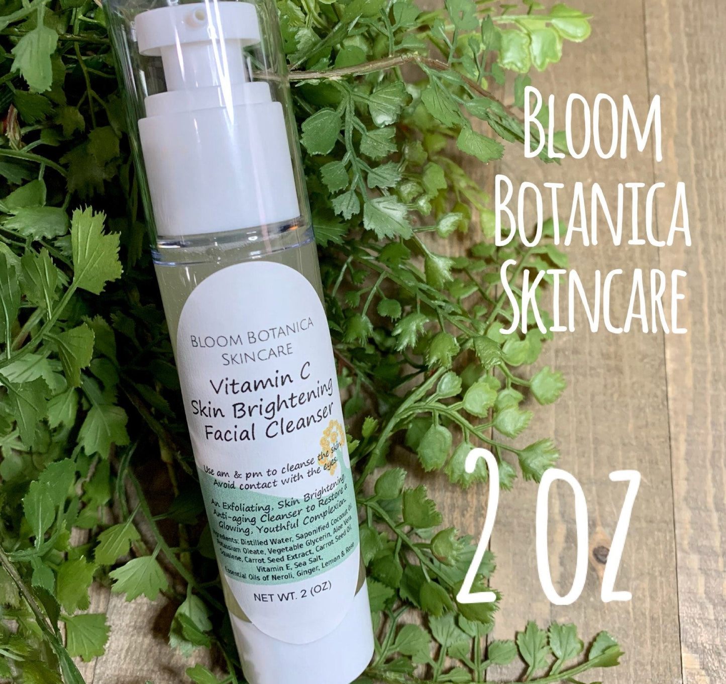 Vitamin C Skin Brightening Facial Cleanser or Choose The Bloom Bundle