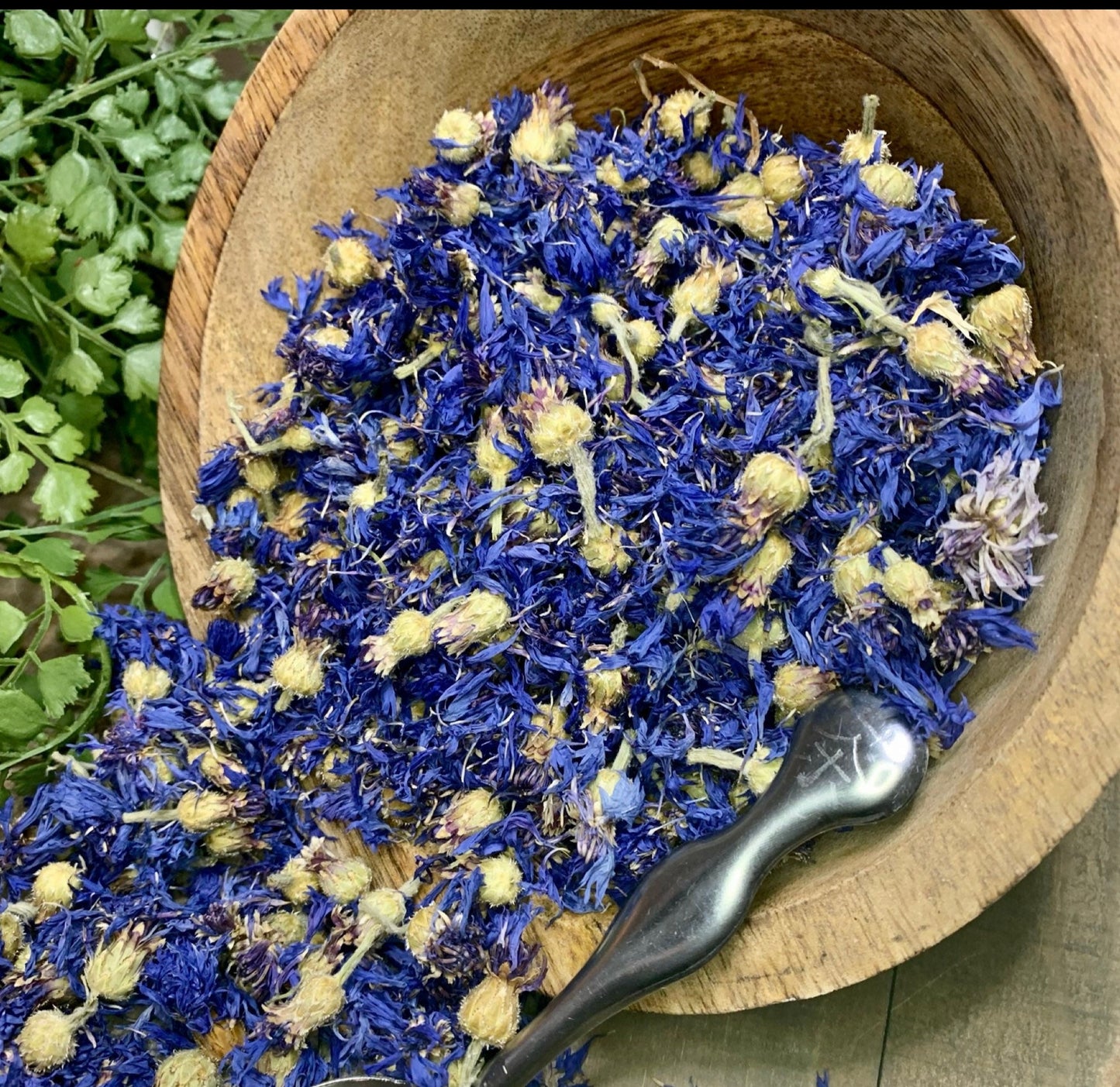 Whole Blue Cornflower Buds & Petals | USDA Organic Blue Cornflower Tea| | Food Grade| Culinary| Herbalism|Aromatherapy| Altar Supplies| Flower Tisane